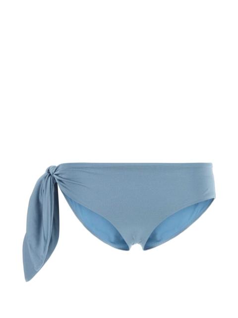 Chloé Chloe Women Cerulean Blue Stretch Nylon Bikini Slip