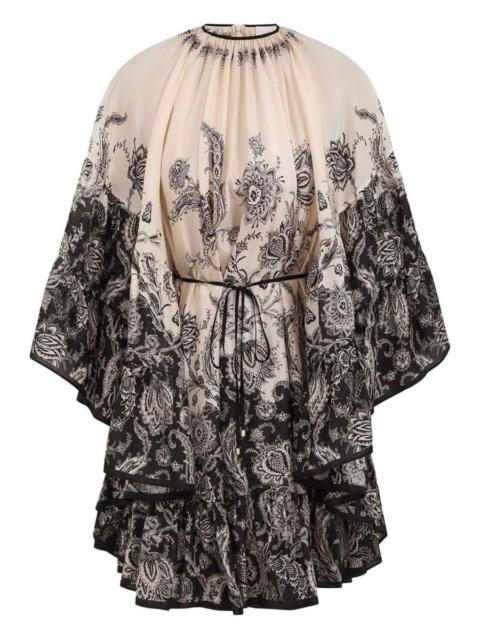 Zimmermann Zimmermann Rhiannon Printed Silk Mini Dress