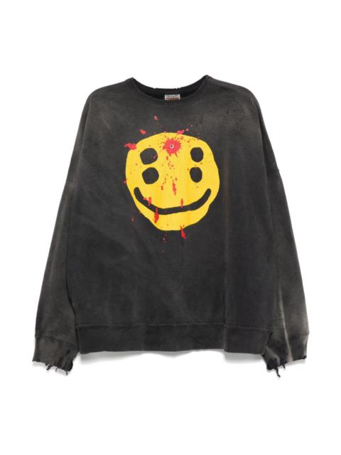 SAINT M×××××× X CACTUS PLANT FLEA MARKET CREW-NECK SWEATSHIRT