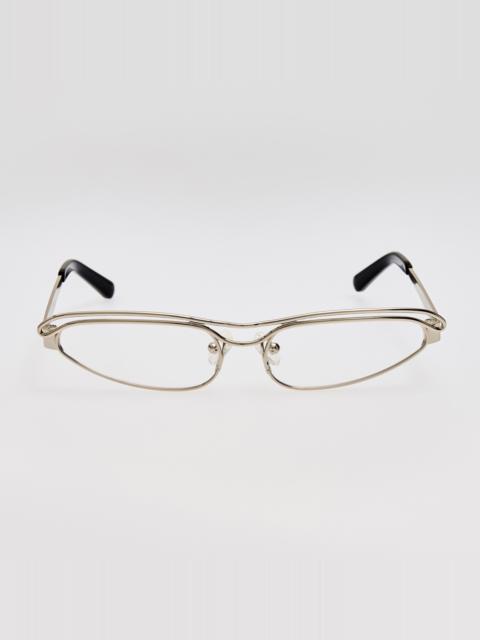 LINDA FARROW Norma Optical in Silver