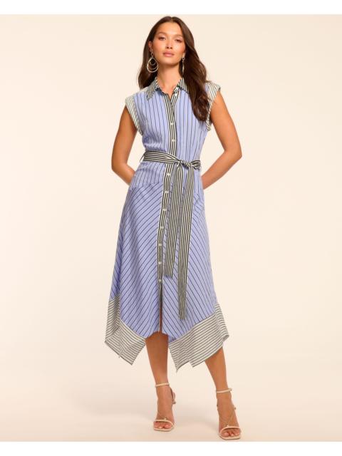RAMY BROOK Vivienne Button Down Sleeveless Midi Dress