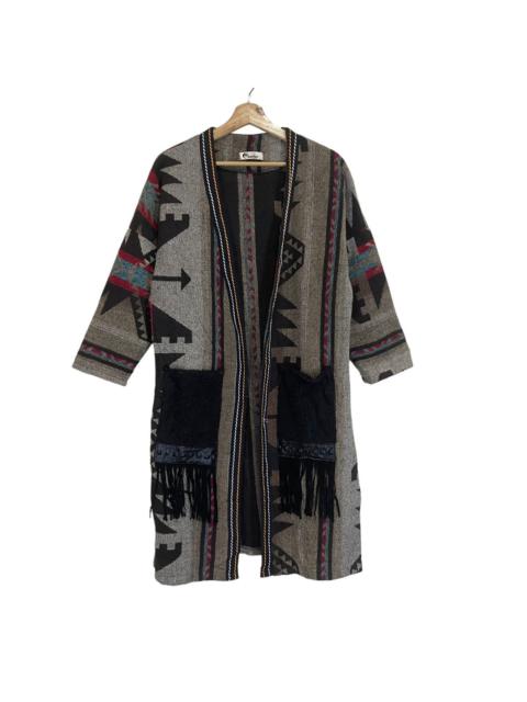 Other Designers Vintage Japanese NAN NAN Navajo Native Art Cardigan