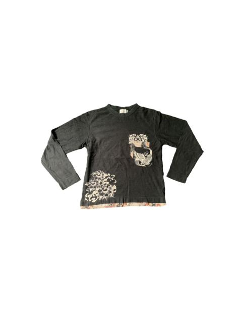 Other Designers Japanese Brand - Kara Kuri Generation Tee Tamashi Embroidery Sukajan Art
