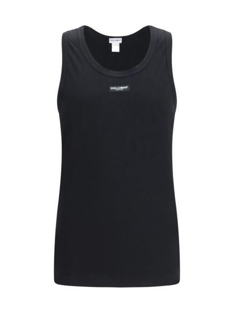 Dolce & Gabbana Dolce & Gabbana Men Marcello Stretch-Cotton Tank Top