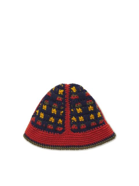 NICHOLAS DALEY PATTERNED BUCKET HAT