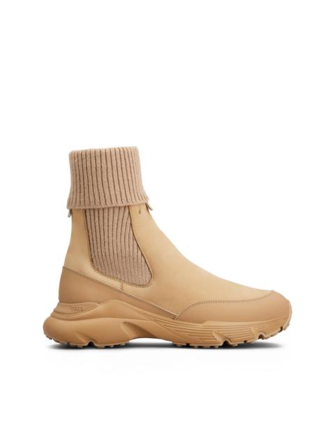 panelled sneakers