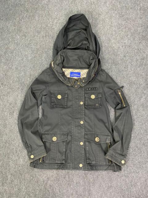 Burberry Burberry Blue Label Military Multi Pocket Parka Jacket