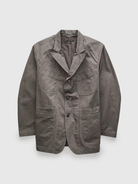 Engineered Garments Bedford Jacket in Grey PC Tanker Twill