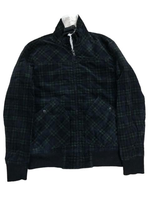 Hysteric Glamour Hysteric Glamour Check Velour Bomber Jacket