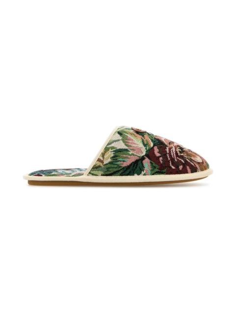 Valentino Printed Fabric Ta Chambre Slippers