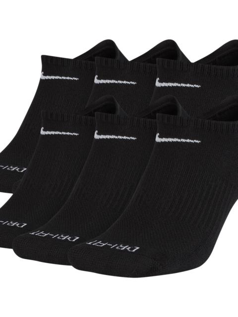 Nike Nike Mens Nike 6 Pack Dri-FIT Plus No Show Socks