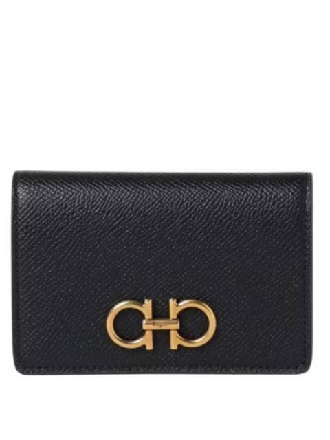FERRAGAMO Ferragamo Gancini Compact Card Holder
