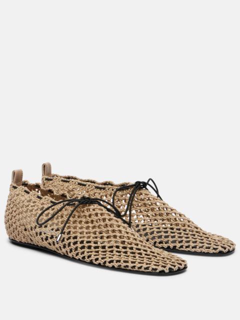 TOTEME Crochet flats