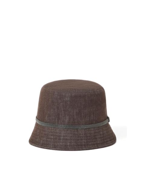 Monili-chain bucket hat