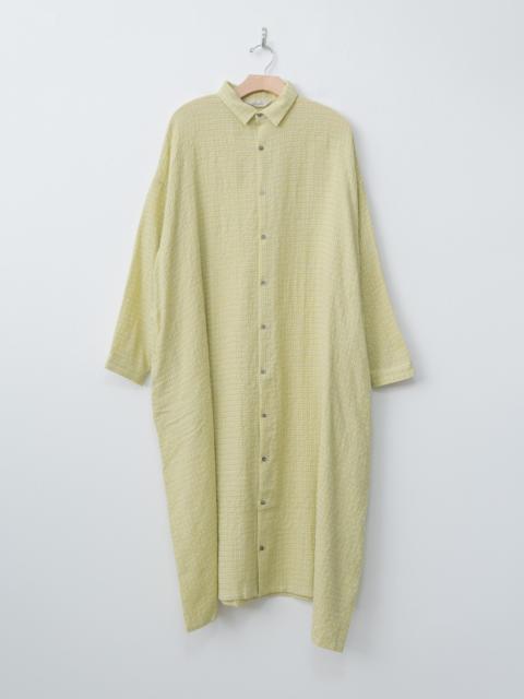 ICHI Antiquités W/C Gingham Dress - Yellow x Gray