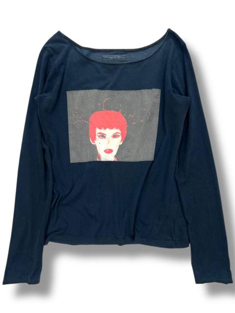Other Designers Agnes b. T-shirt d’artiste X Kenneth Anger Distressed Tshirt