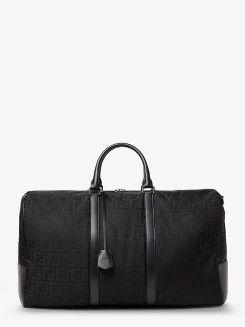 FENDI Fendi Men Ff Nylon Duffel Bag With Leather Inserts