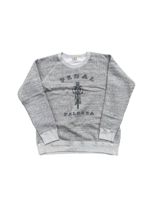 Other Designers Vintage - Endless Summer Pedal Palooza Skeleton Cyclist Sweatshirt