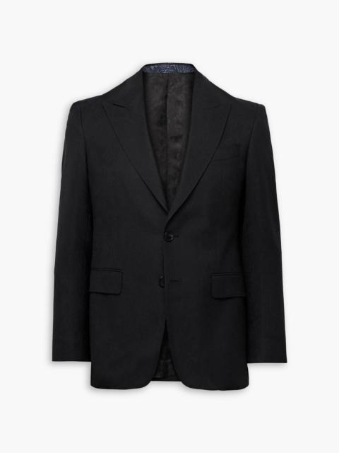 Etro Wool and silk-blend jacquard tuxedo