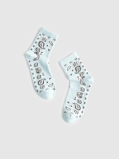 Madewell Bandana-Print Ankle Socks