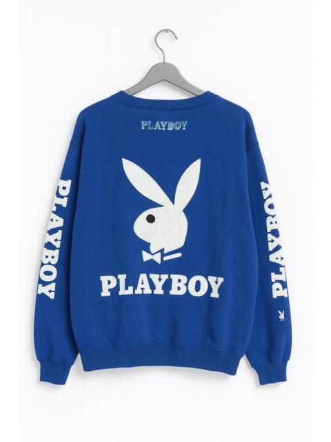 Other Designers Vintage Playboy Blue Crewneck Sweatshirt XL Retro 90s Style