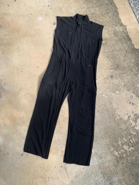 Other Designers G.V.G.V. - G.V.G.V SUPER RARE MESH NET SEE THROUGH MULTIZIPPER OVERALL