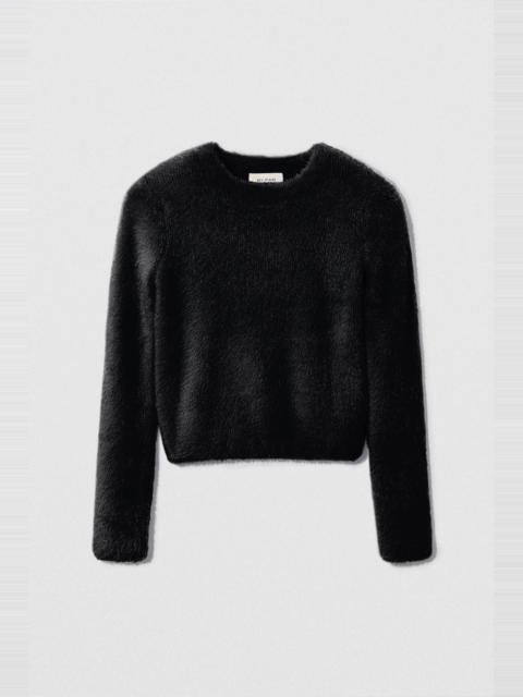 BY FAR PAM SWEATER BLACK FAVOLA