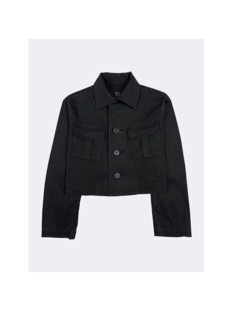 Yohji Yamamoto Y's Cropped Denim Jacket