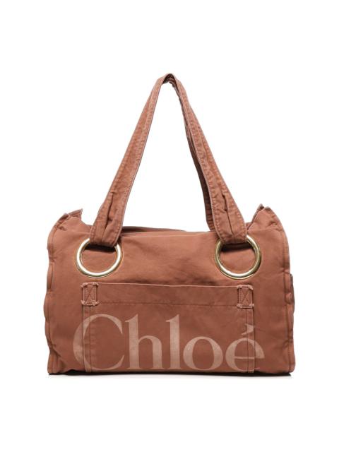 Chloé Cotton Plage Tote Bag