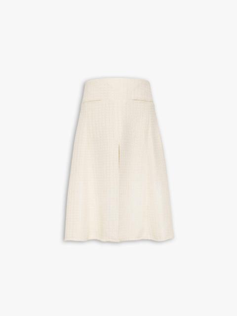 Alaïa SILK SLIT SKIRT