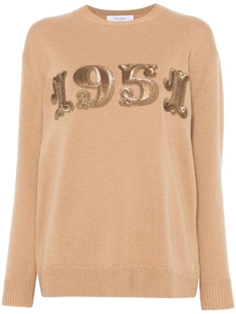 Max Mara Max Mara Women Wool And Cashmere Blend Sweater