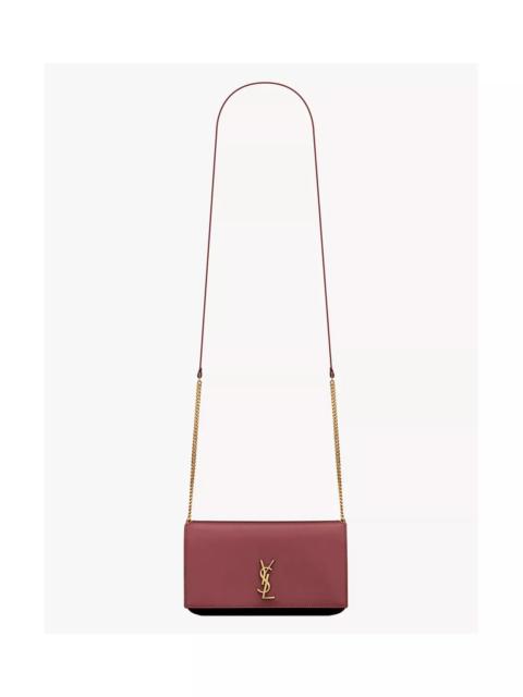 SAINT LAURENT Cassandre Crossbody Bag Phone Holder with Strap