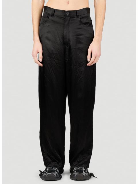 BALENCIAGA Balenciaga Men Five Pocket Satin Pants