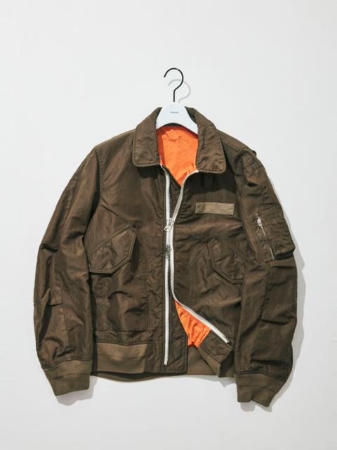 sacai Treated Nylon Twill Blouson