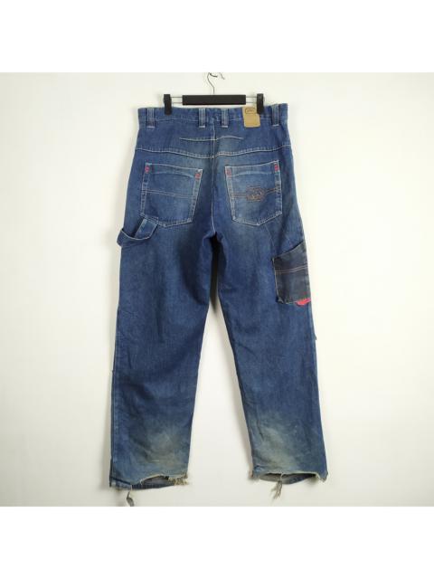 Other Designers Vintage - Ecko.com Faded Denim Jeans cargo pants