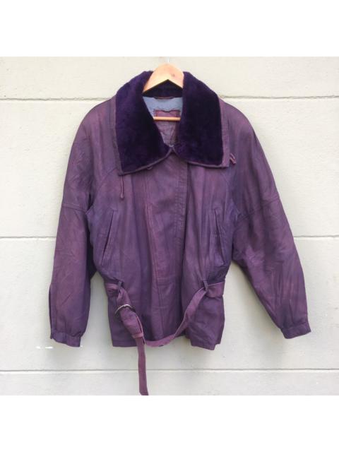 Designer - FRIITALA Women Leather Fur Jacket Made in Finland