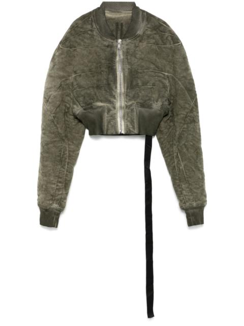 Rick Owens DRKSHDW COLLAGE BOMBER (SAGE)