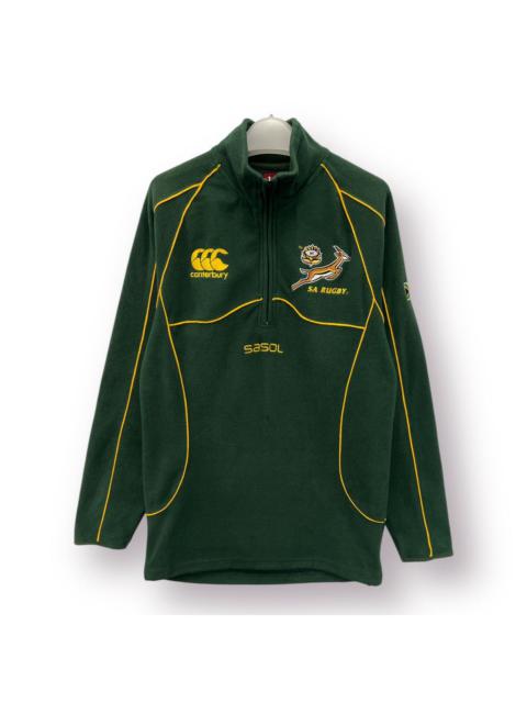 Other Designers Sportswear - 🔥 Canterbury S.Africa Springbok Rugby Club Half zip Sweat S