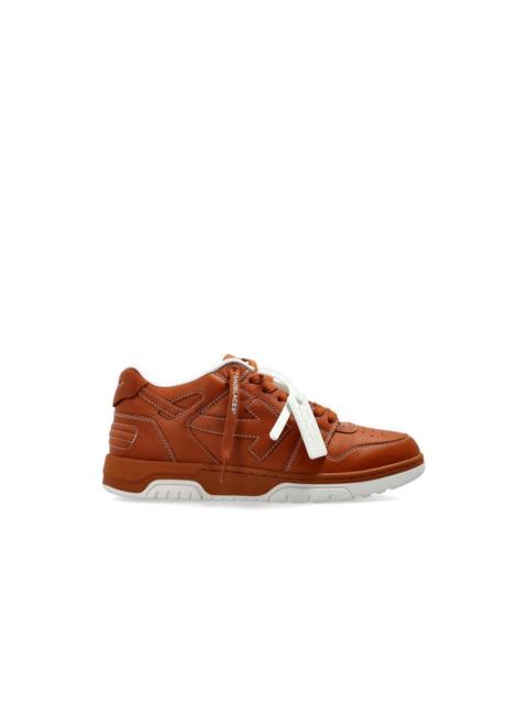 Off-White OFF-WHITE Out Of Office Cobalt Brown White Sneakers New & Au