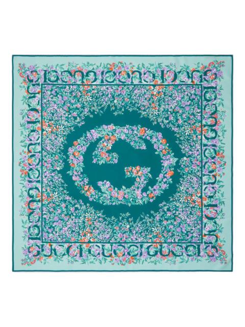 GUCCI Gucci Women Printed Silk Foulard