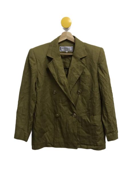 Vintage - Yves Saint Laurent Green Coat Jacket