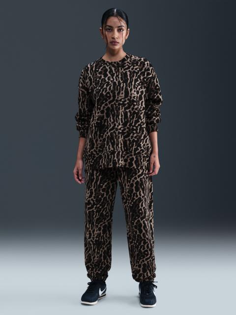 Nike Nike Sportswear Phoenix Fleece Women's High-Waisted Oversized Printed Sweatpants