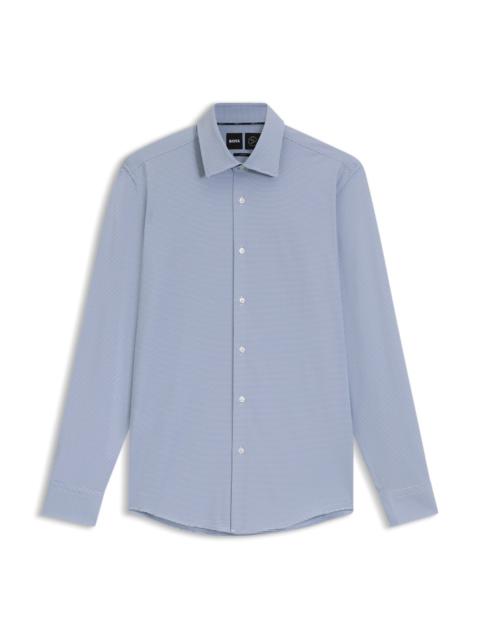 BOSS SLIM-FIT SHIRT IN ITALIAN PERFORMANCE-STRETCH FABRIC