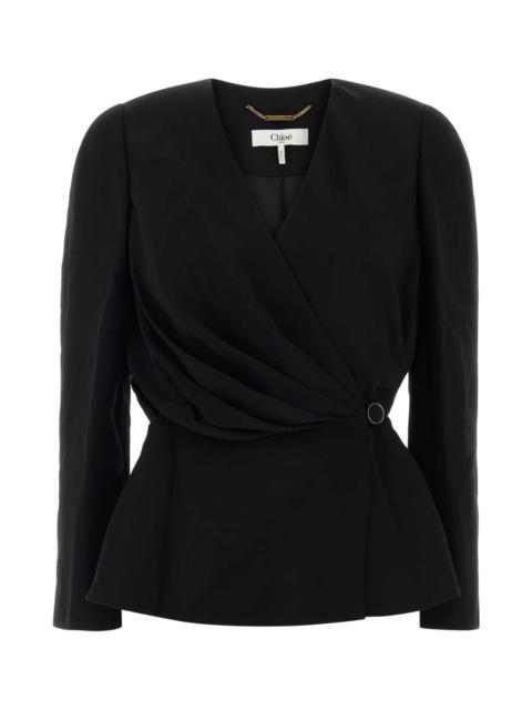 Chloé Chloe Women Black Crepe Top