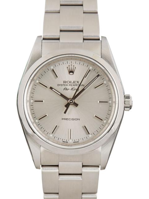 ROLEX Rolex Air-King ref 14000M Silver Dial