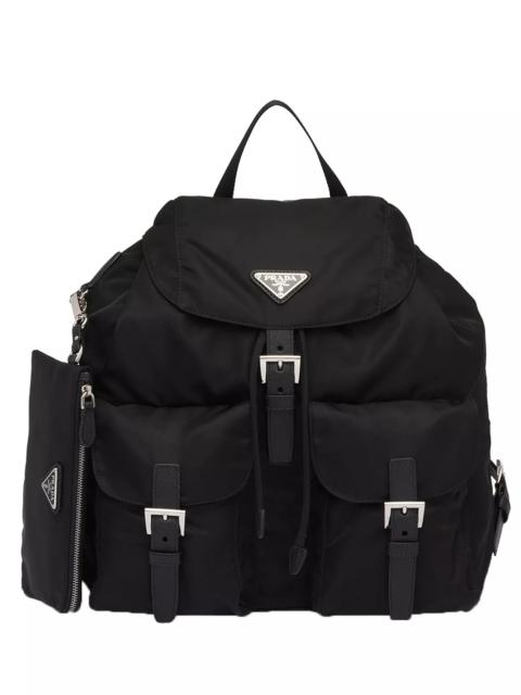 Prada Re-Nylon Medium Backpack with Pouch