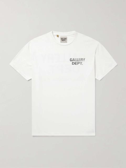 GALLERY DEPT. Logo-Print Cotton-Jersey T-Shirt | REVERSIBLE