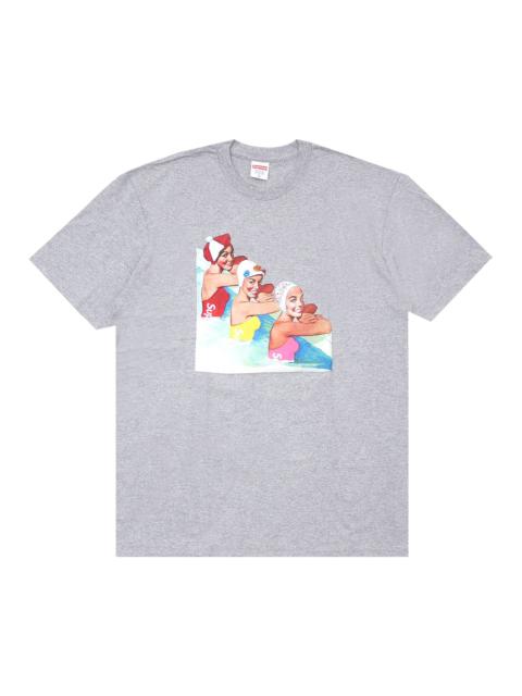 Supreme Supreme Swimmers Tee 'Heather Grey'