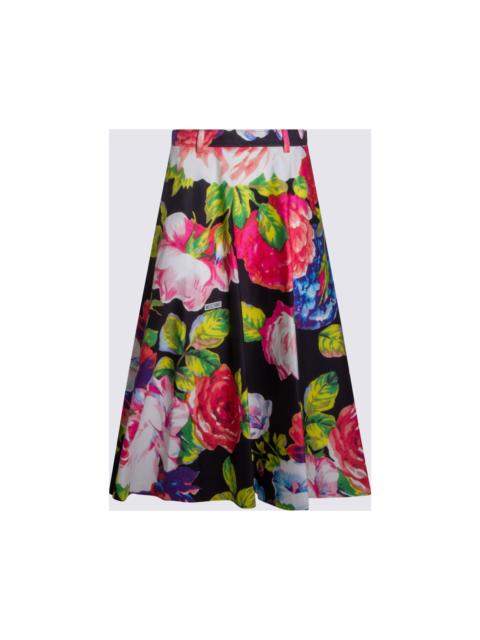 Moschino Black Cotton Skirt