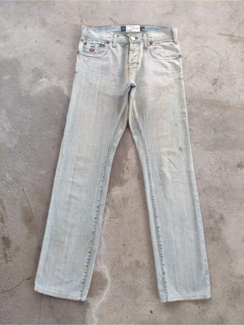 Other Designers Vintage Energie Jean Button Distressed Faded Denim Pants